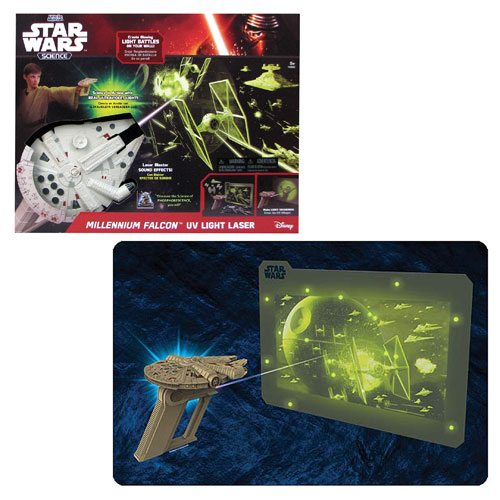Star Wars Millennium Falcon UV Light Laser